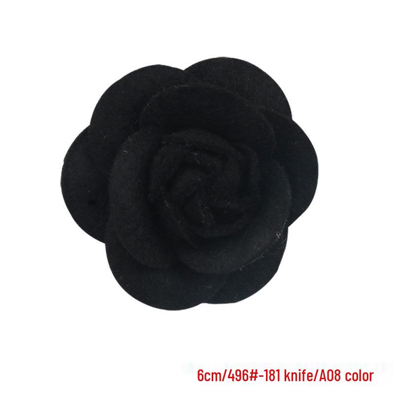 Non-Woven Camellia Flower Hair Clips: Elegant DIY Accessories for Jewelry and Clothing.