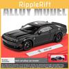 Challenger Simulation Alloy Srt Hellcat Sports Car Model Toy For Display