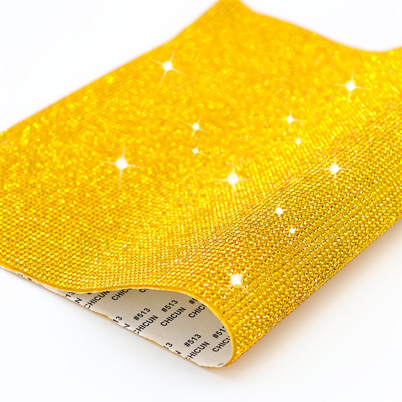 Sparkling Rhinestone Sticker Sheet for DIY Decoration