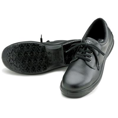 High Grip Safety Shoes JIS Standard Short Shoes Shock Absorption HGS510 Black Cm [Midori Anzen] Anti-Slip Anti-Trip 23.5