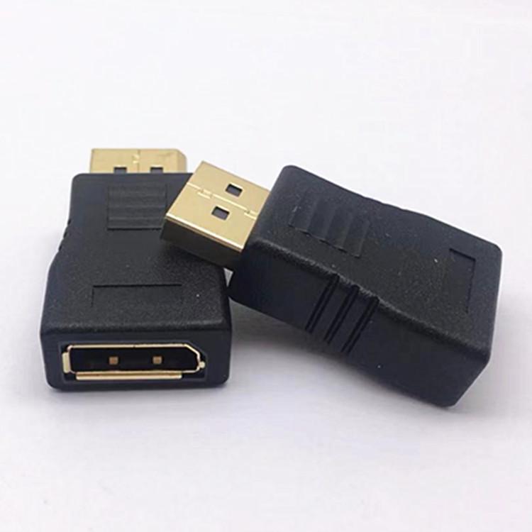 DisplayPort Male to Female Straight Adapter Connector