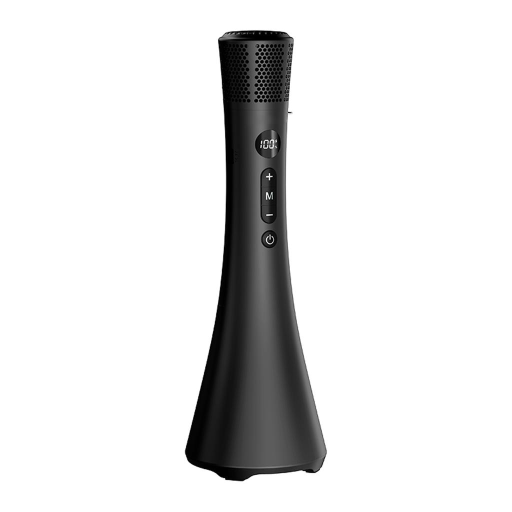 Wireless Microphone Speaker BT Portable Handheld Mic Speaker 20W Loud Speaker Rechargeable for In Person Group Karaoke