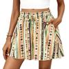 2026 Spring/Summer Women's High-Waisted Floral A-Line Casual Shorts - European Style, Versatile Vacation Wear
