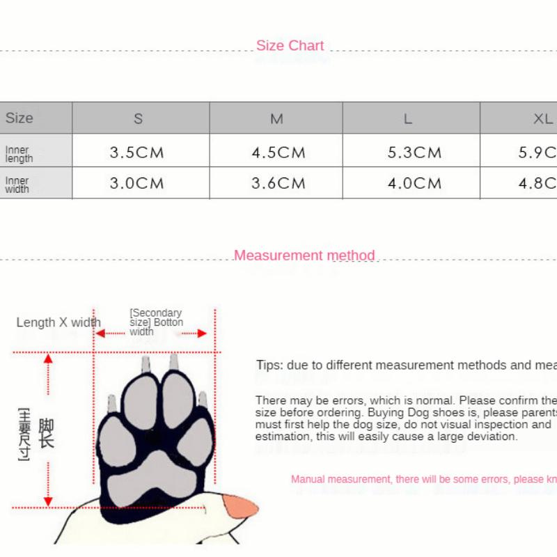 Pet Dog Shoes Puppy Outdoor Soft Bottom for Cat Chihuahua Rain Boots Waterproof Boots Perros Mascotas Botas Sapato Para Cachorro
