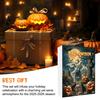 Halloween Countdown 24 Days Advent Calendar Mini Statues Multi-purpose Holiday Countdown Small Creepy Resin Figurines Set