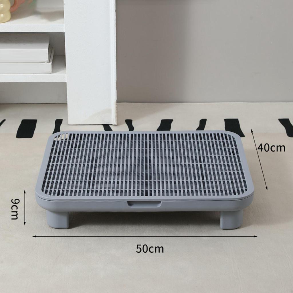 Cat Litter Box Step Double Layer Mat Nonslip Litter Trapper Pad for Cat Litter Cabinet Ramp Use