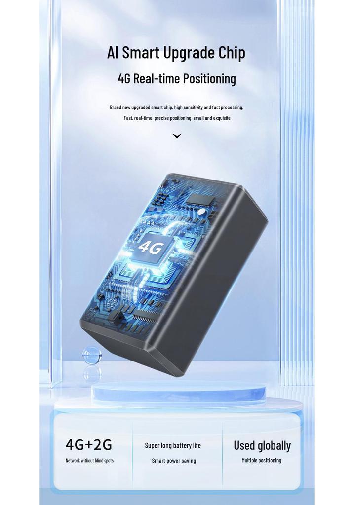 4G Global Car GPS Tracker with Strong Magnetic Mount and BeiDou Technology