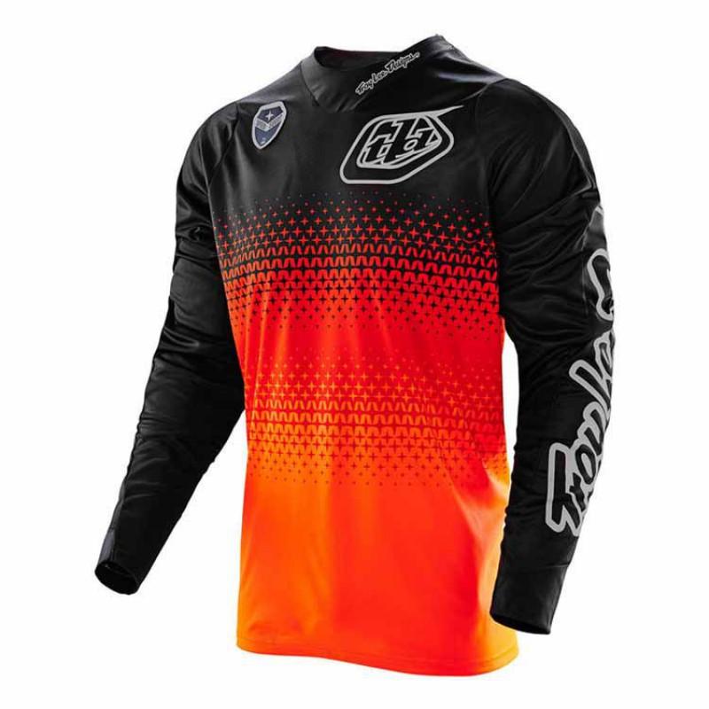 Mens Long Sleeve Cycling Jersey Mountain Bike Downhill Racing Trail Riding Quick Dry Breathable Performance Shirt