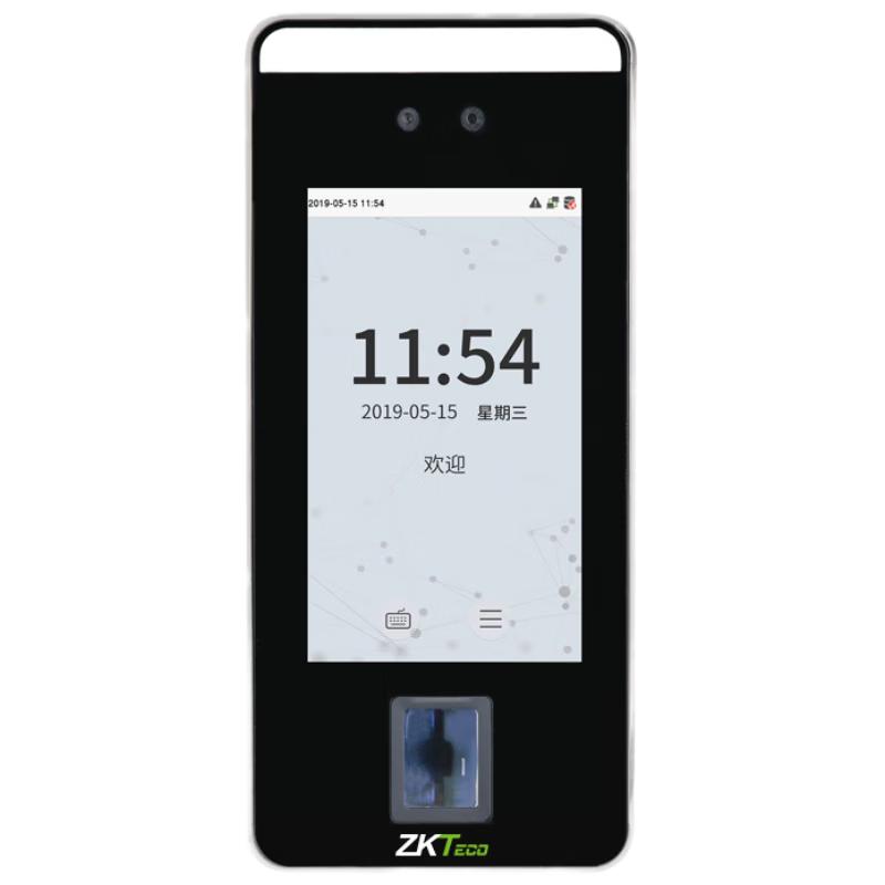 ZKTECO xFace600 Visible Light Dynamic Face & Fingerprint Access/Attendance Machine CN plug (adapter included)
