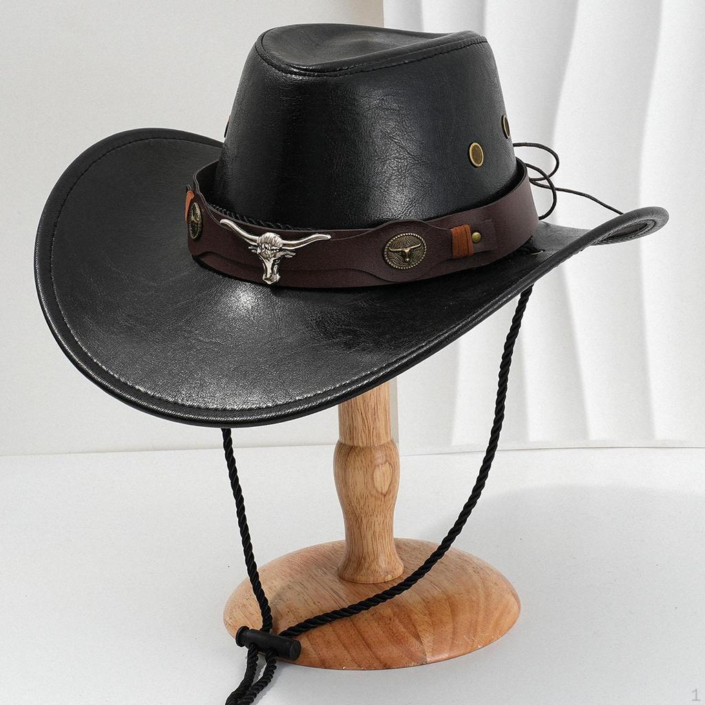 Western Cowboy Hat Dress Up Cowgirl for Stage Performance Carnival Festival