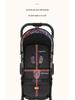 Lightweight Baby Stroller: Sit and Lie, One-Key Fold, Four-Wheel Shock Absorption, Outdoor Umbrella Car.