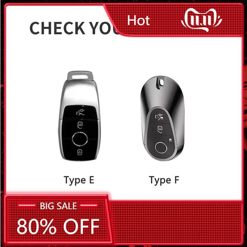 New 2025 TPU Leather Car Key Case Full Cover Shell for Mercedes Benz A B C E GL S GLA GLK CLS Class AMG W204 W205 W212 W463 W176