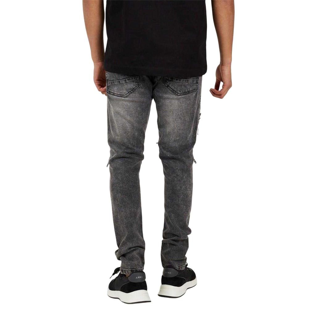 BRAVE SOUL Mens Washed Denim Jeans