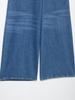 2025 Early Spring Women’s Fashion: Short-Sleeve Denim Shirt & Straight-Leg Pants Set – Euro-American Style