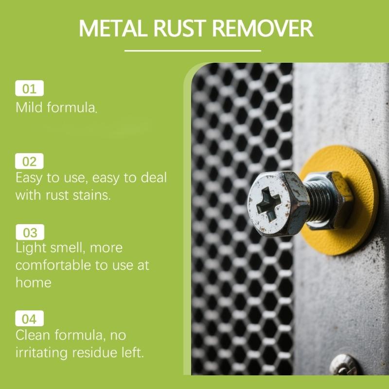 Rust Remover Sprayer,Upgrade Rust Remover for Metal, Car Scratch Remover, Iron Stain Cleaner Rust Dissolver