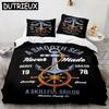 Ship Anchor Nautical 3D Duvet Cover Sea Pillowcases Quilt Cover Home Decor Gift Fashion Twin Queen King Polylester Bedding Set