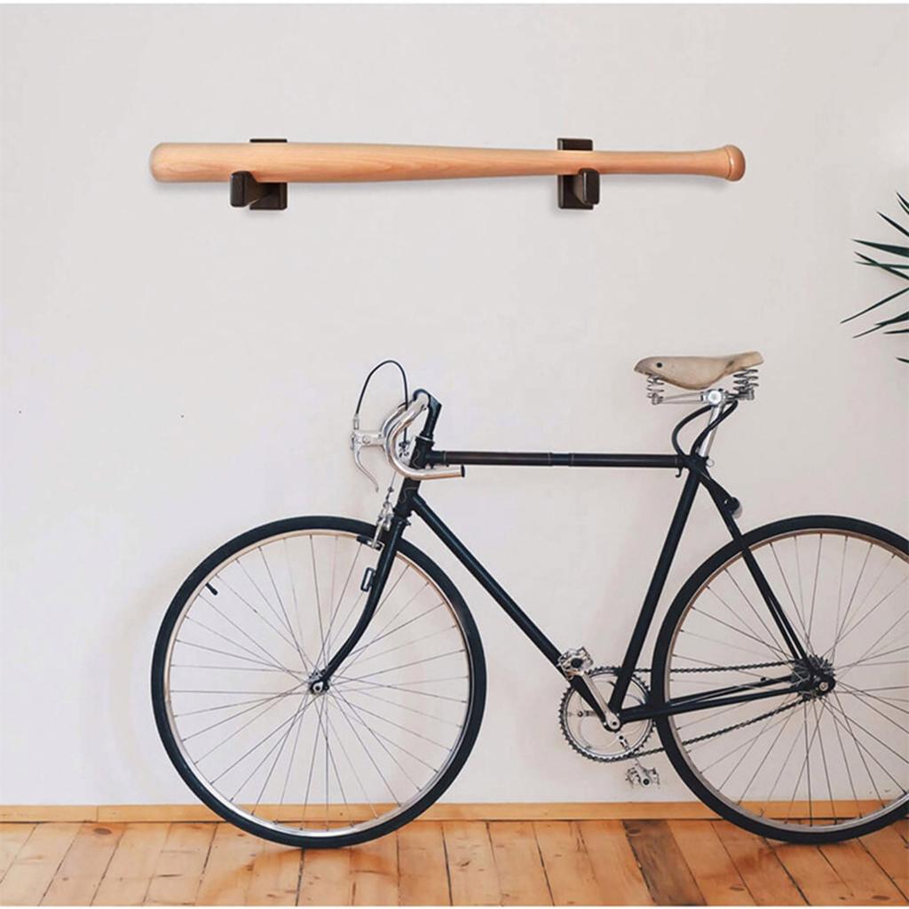 2Pieces Baseball Bat Horizontal Bat Rack Brackets with Felt Liner Baseball Bat Wall Mount Softball Bat Wall Mount Rack