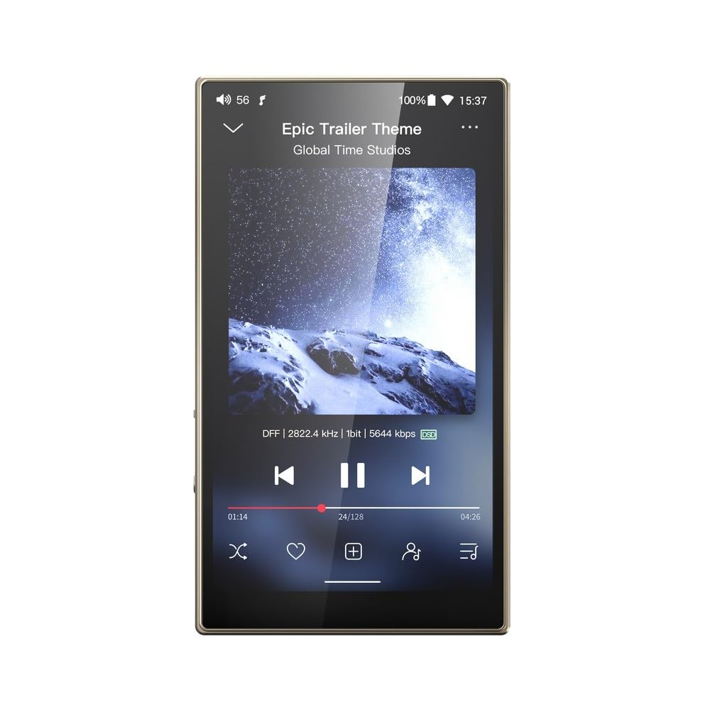 

FIIO M21 Titanium Gold FIO-M21-G [Ships from an authorized Japanese retailer, includes serial number] Portable Digital Audio Player (DAP)