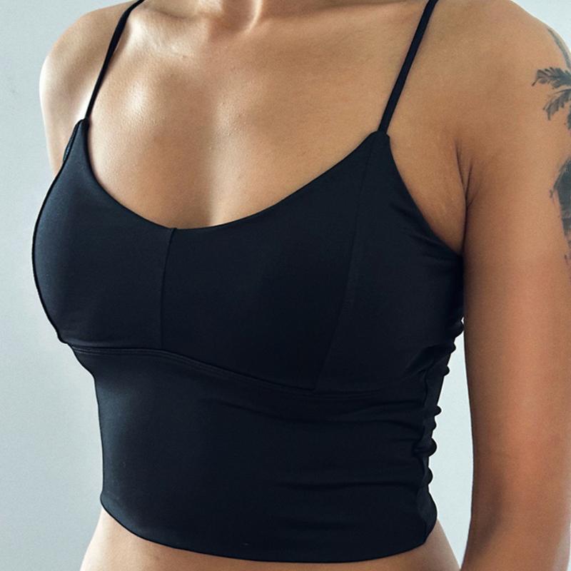 High Quality Seamless Women Underwear Sexy Backless Wireless Bra Classic Sling Vest Brassiere Insert Gasket Push Up Bra Lingerie