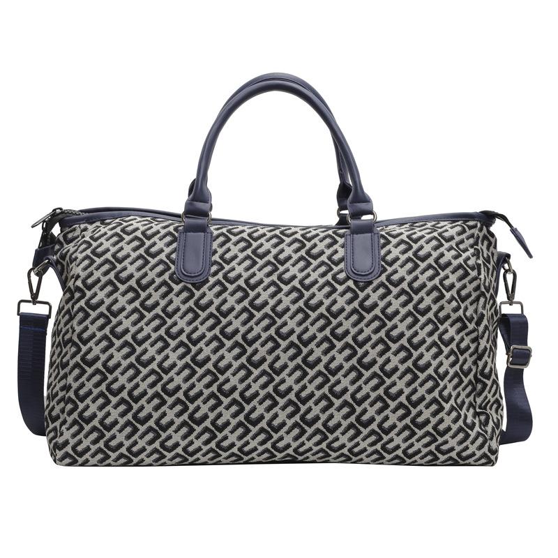 

Trend fashion printed travel bag large capacity pregnant women waiting for delivery storage bag light casual women s yoga bag one size fits all синий