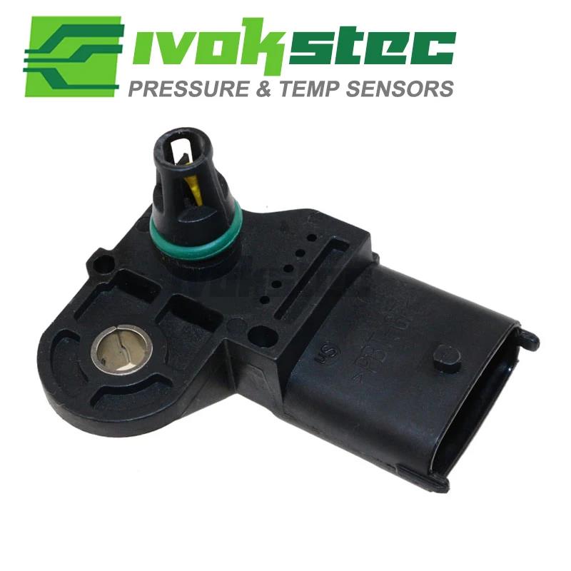 Mit Stecker 4Bar MAP-Sensor Turbolader Ladedruck Luftdrucksensor Für Fiat Mercedes Nissan VW 0281002456 0 281 002 456 0261230373