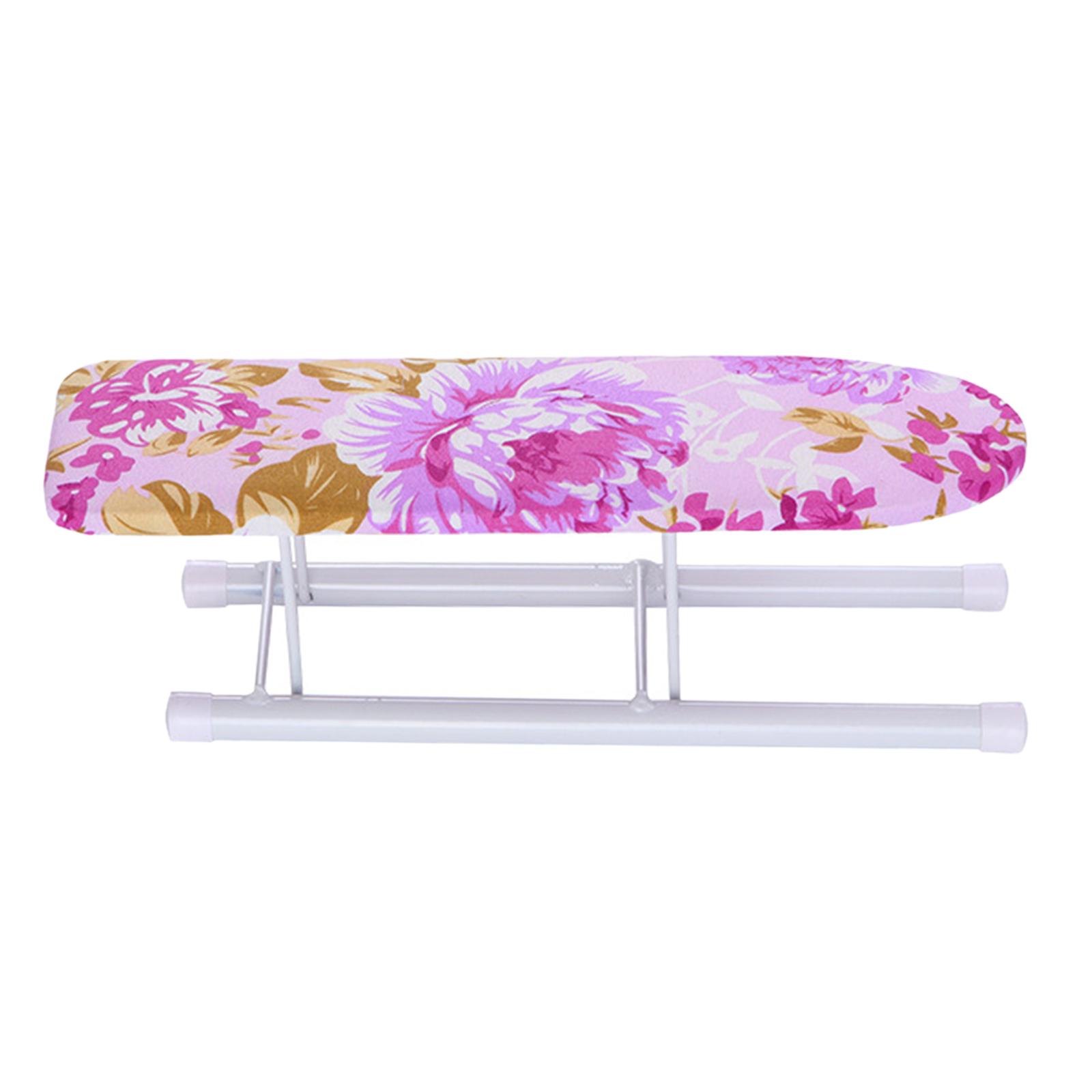 Mini Ironing Board Ironing Cuffs Neckline Sleeve Foldable Legs Non Slip Ironing