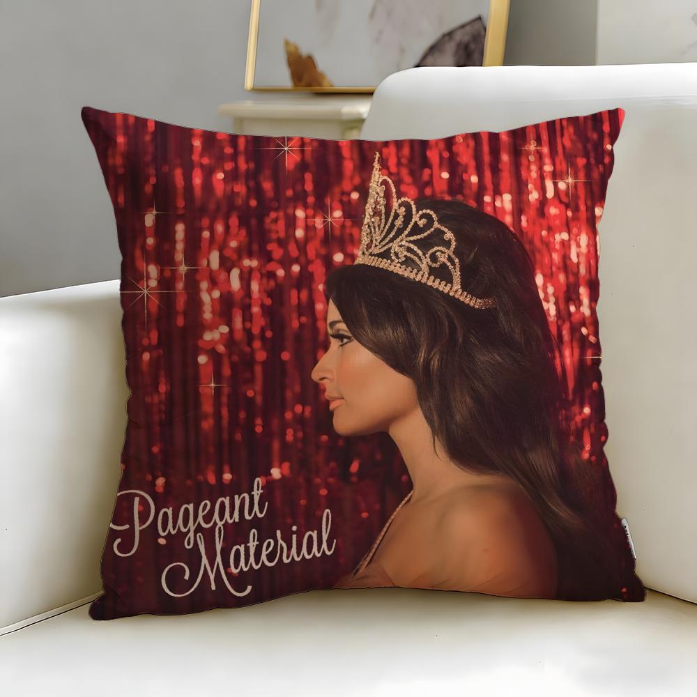 popular singer Kacey Musgraves Cushion Cover Soft EasyWash Pillow Case Versatile for Couch Bed Travel and Office