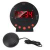 Alarm Clock 110 Decibels Red Flashing Light Super Shaker Extra Loud Alarm Clock for Student Elder
