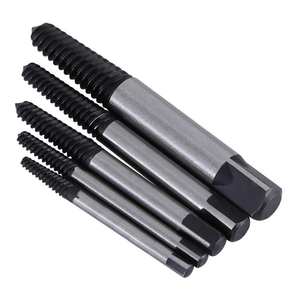 5pcs Broken Screw Extractor Bit Damaged Bolt Easy Take Out Removing Tool