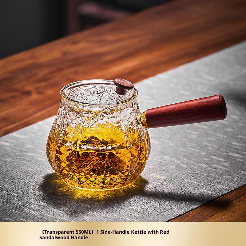 

Gianxi Стеклянный Электрический Чайник Чайный Набор Для Домашнего Использования 2025 Новая Модель Высокотемпературный Чайник С Боковой Ручкой