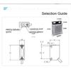Cloweit Square Laser Sensor 35cm 8m Adjustable NPN PNP Diffuse/Specular Reflection Optical Infrared Photo Proximity Switches E3Z