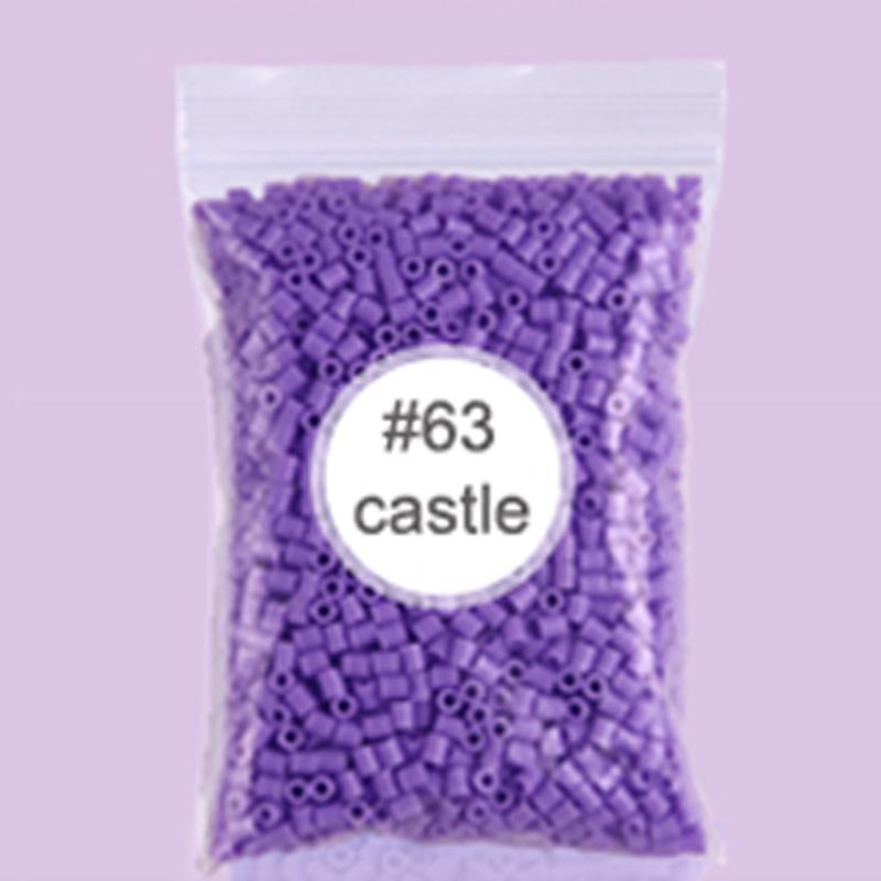 2.6mm Mini Beads 100000PCS 1KG 230color beads for kids Hama beads Diy Puzzles Iron Beads high quality DIY gift