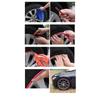 8M Car Wheel Rim Protector Decor Strip Rubber Tire Guard Line Rimblades Car Styling Moulding Trim