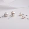 Women's Korean Versatile Pearl Earrings Cute and Creative