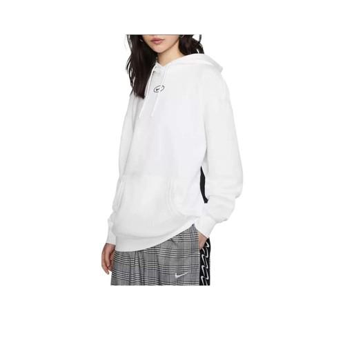 Nike Women s Comfortable and Warm Casual Pullover Hoodie White M белый