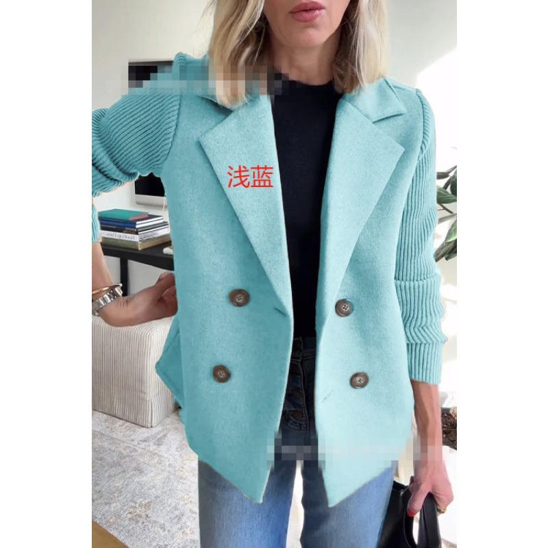 Spring and Autumn Women's Fashion Elegant Jackets Solid Color Casual Loose Jackets Winter Retro Jackets Autumn Tops