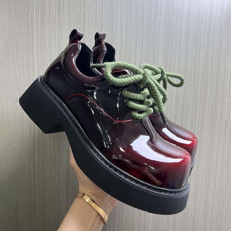Mens Plus Size Derby Boots Chunky