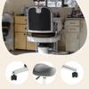 Saddle Stool Easy To Clean Adjustable Swivel Salon Stool for Home SPA Lab