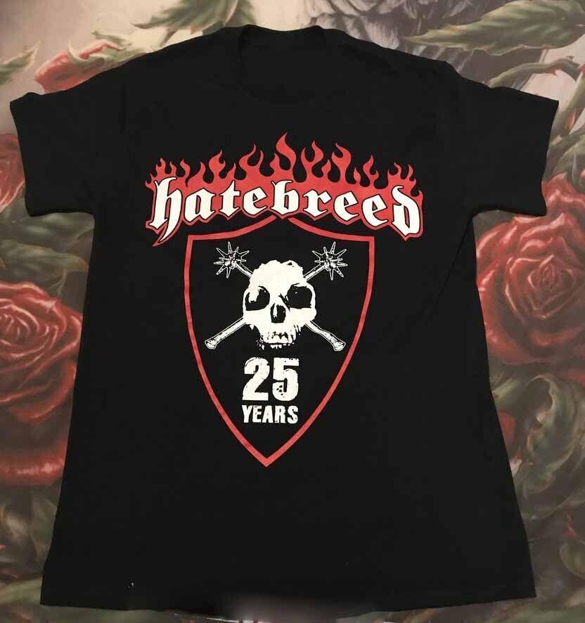 Hatebreed - 25th anniversary european tour Classic T-shirt All Sizes BO587 Unisex T-Shirt L