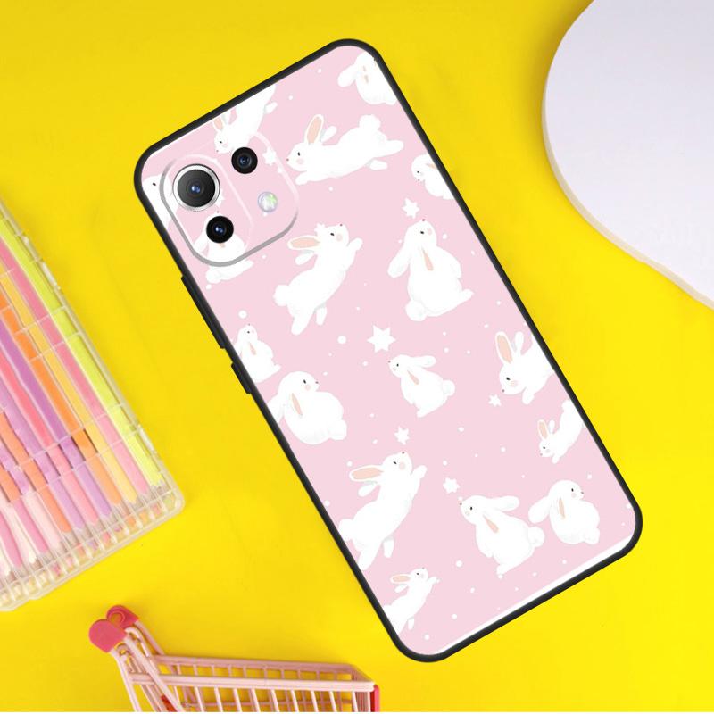 Rabbit Cover For Xiaomi 14 Ultra 13 11T 12T 13T 14T Pro POCO X6 X7 Pro X3 X5 F3 F5 F6 M6 Pro Case