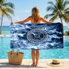 Toalla de Playa de Secado Rápido Portsmouth FC Impresa Microfibra Absorbente Portátil de Viaje Toalla de Natación
