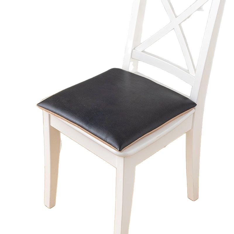 Waterproof & Dirt-Resistant Leather Seat Cushion - Thickened Non-Slip Horseshoe Chair Pad for Dining or Office.