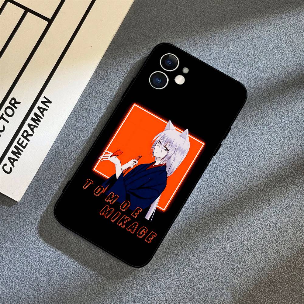 Anime R-TomoeS Kamisama Phone Case Black Phone Case For IPhone 17/16/15/13/14 Pro Max/ 11Plus/X/Xr/Xs Max 13mini