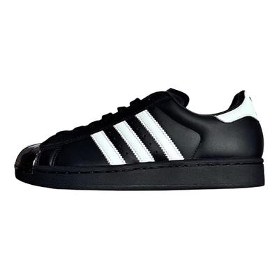 Originals Superstar 2 Comfortable Breathable Skate Shoes Unisex Sneakers Black KI6262