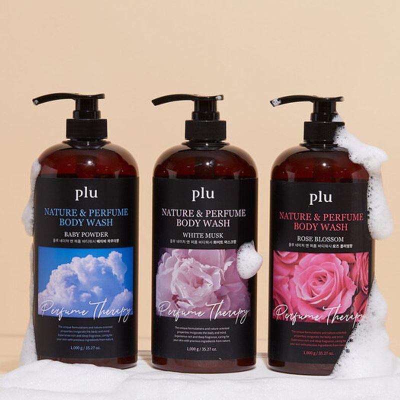 plu nature and perfume body wash 1000g (choose 1 of 3 types) Wash Baby Powder 1000g