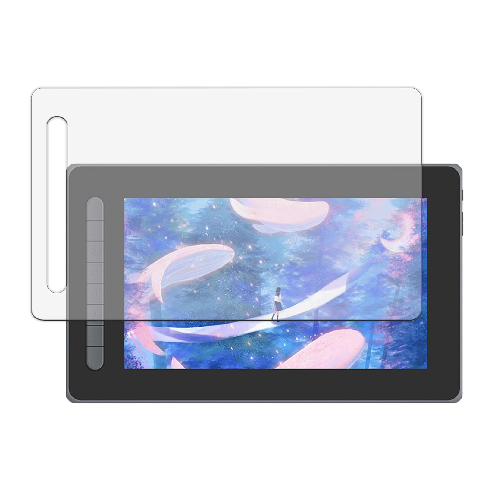 

Художник 12-дюймовый ЖК-планшет для рисования с пером Защитная пленка для экрана Экран Сделано в Японии Kayo&Karin XP-Pen (Ультратонкое волокно) Антибликовый протектор,