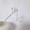 Daily Hairpin Silver Flower Hairpin