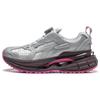 Li Ning Project* Cushioning Slip Resistant Low Top Sports Casual Shoes Women's Silver Pink AGLT222-3