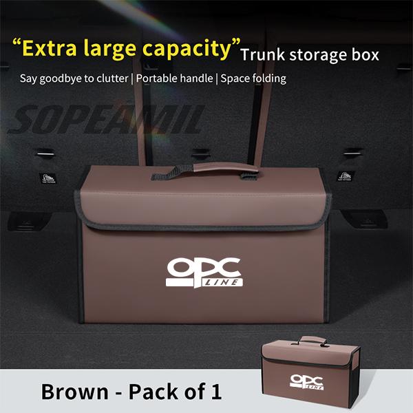 Car Storage Box Large Capacity  Foldable Stowing Tidying Bag For Opel OPC Line INSIGNIA Astra Corsa Delica Grandland GTC Zafira
