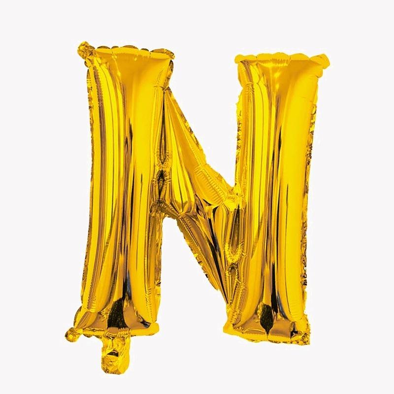 32 Inch Golden Alphabet Foil Ballon Birthday Party Decoration Wedding Celebration Decorations Letter